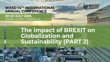 Impact of BREXIT on Globalization and Sustainability PART TWO