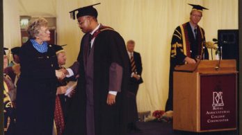 MBA/MSc Business and Management and awarded the Royal College Book Prize for Best MBA/MSc Dissertation “Research and Development”, The Royal Agricultural University, School of Business, 1998, Cirencester, UK