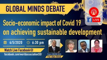 Facilitator: Socio-economic impact of Covid 19 on achieving sustainable development