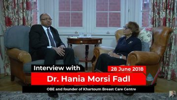 Interview with Dr. Hania Morsi Fadl – OBE (Order of The British Empire)