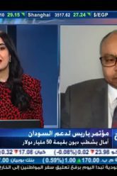 PROF ALLAM AHMED CNBC ARABIA ON PARIS SUDAN INVESTMENT CONFERENCE