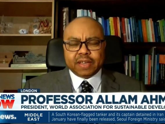 PROF. ALLAM AHMED Euro News Interview on Grand Ethiopian Renaissance Dam latest Talks