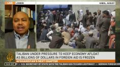 Professor Allam Ahmed Aljazeera Interview on Aid for Afghanistans economy from IMF to Humanitarian
