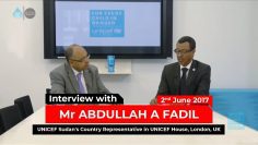 Situation for Children in Sudan, meeting UNICEF Sudans Country Representative