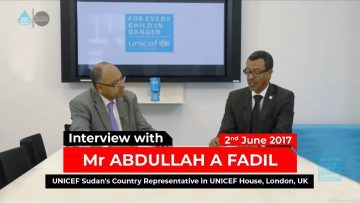 Situation for Children in Sudan, meeting UNICEF Sudans Country Representative