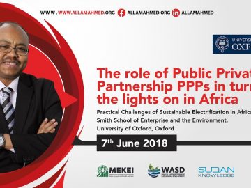 The role of Public Private Partnership PPPs in turning the lights on in Africa